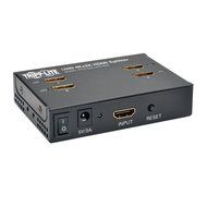Tripp Lite 4-Port 4K HDMI Splitter, 1 In 4 Out, Ultra HD (UHD) Video &amp; Audio (B118-004-UHD) N12