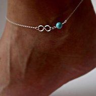 Sexy Women Bead Silver Ankle Chain Anklet Bracelet Foot Jewelry Beach Gift