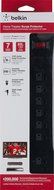 Belkin 8-Outlet Power Strip Surge Protector with 6-Foot Power Cord and Telephone Protection, 3500 Joules (BSQ800bg06... N9