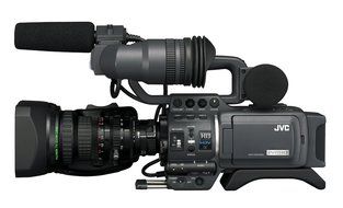 JVC GY-HD110U High Definition 3-CCD MiniDV Professional Camcorder with 16x ProHD Fujinon Lens (Discontinued by... N6