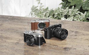 Fujifilm X-M1 Compact System 16 MP Digital Camera with 3-Inch LCD Screen - Body Only (Brown) N21