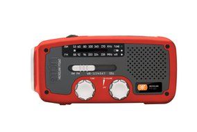 Et&oacute;n NFR160WXR Microlink Self-Powered AM/FM/NOAA Weather Radio with Flashlight, Solar Power and Cell Phone Charger... N4