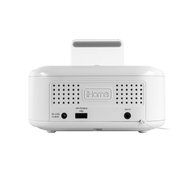 iHome iPL23 Stereo FM Clock Radio with Lightning Dock Charge/Play for iPhone 5/5S 6/6Plus 7/7Plus with USB Out... N5