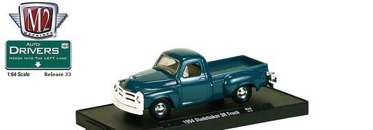 Drivers 6 Cars Set Release 33 in Blister Pack 1:64 By M2 Machines 11228-33