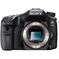 Sony Alpha A77 II Wi-Fi Digital SLR Camera Body with 18-135mm &amp; 70-300mm Lenses + 64GB Card + Backpack + Flash... N3