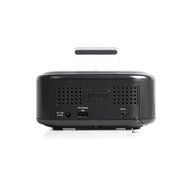 iHome iPL23 Stereo FM Clock Radio with Lightning Dock Charge/Play for iPhone 5/5S 6/6Plus 7/7Plus with USB Out... N9