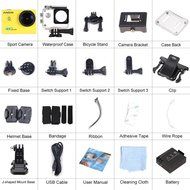 Andoer 2.0" LCD 4K WiFi Ultra HD Action Sports Camera 16MP 25FPS 1080P 60FPS 4X Zoom 25mm 173 Degree with 8in1... N16