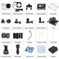 Andoer 2.0" LCD 4K WiFi Ultra HD Action Sports Camera 16MP 25FPS 1080P 60FPS 4X Zoom 25mm 173 Degree with 8in1... N18