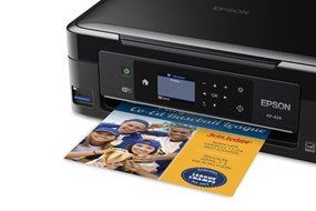 Epson Expression Home XP-424 Wireless Color Photo Printer with Scanner, Copier - Black N3