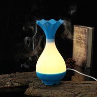 Aroma Essential Oil Diffuser, GLIME USB Ultrasonic Air Humidifier LED Night Lights for Office Home Bedroom Living...