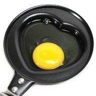Yaheeda 6pcs Kitchen Pan Mini Egg Frying Pan,Lovely Shape Stainless Steel Frying Pan N3