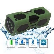 YISCOR Wireless Bicycle Climbing Sports Outdoor Bluetooth 4.0 Stereo Speaker Waterproof Shockproof Portable Audio... N16