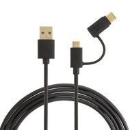CableCreation Angled Type C (USB-C) to Standard USB 2.0 A Male Cable, USB 3.1 USB-C for Apple The Macbook, Chromebook... N15
