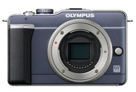 Olympus PEN E-PL1 12.3MP Live MOS Micro Four Thirds Mirrorless Digital Camera with 14-42mm f/3.5-5.6 Zuiko Digital... N6