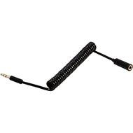 JacobsParts 3.5 MM Coiled Stereo Audio Aux Extension Cable M/F (3 FT) N2