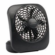 O2COOL 5-Inch Portable Fan, Gray N7