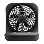 O2COOL 5-Inch Portable Fan, Gray N9