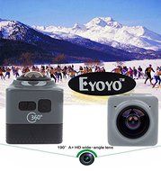 LeaningTech Mini Cube Action Sports Panorama Camera H.264 360 Degree Wifi 720P Fisheye Wide View Wide Angle Outdoor... N8