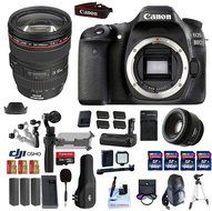 Professional Photographer / Videographer Kit - DJI OSMO 4K Starter Kit + Canon 80D DSLR + Canon 24-105mm L USM...