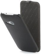 StilGut&reg; UltraSlim, Leather Case for HTC One mini 2, Black