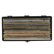 Electrohome Portable Vinyl Record Heavy Duty Carrying Case for 30+ Albums with Removable Lid (RT05) N7