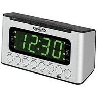 New JENSEN JCR-231 Digital AM/FM Dual Alarm Clock Radio with Wave Sensor