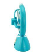 Welltop USB Handheld Humidifier Fans Rechargeable Misting fan Portable Mini fan Table Desktop Water Spray fan...