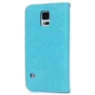 Galaxy S5 Case,Samsung Galaxy S5 Case (I9600) - Wallet Flip Stand Case Embossed Cute Bear PU Leather Case Shockproof... N5