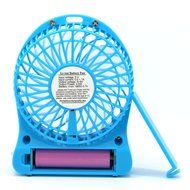Tangc Mini Super Mute Rechargeable Desktop Fan (Blue)