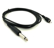 Exuun 1.8M/ 6Ft 6.35mm Mono 1/4" TS Male Plug to RCA Male Stereo Audio Cable Cord Wire for Mixer AV Amplifier... N4
