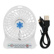 Tangc Mini Super Mute Rechargeable Desktop Fan (Blue) N2