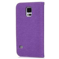 Galaxy S5 Case,Samsung Galaxy S5 Case (I9600) - Wallet Flip Stand Case Embossed Cute Bear PU Leather Case Shockproof... N8