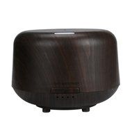 250ml Ultrasonic Home Aroma Humidifier ，Air Diffuser ，Mist Purifier ，Lonizer Atomizer (Brown) N5
