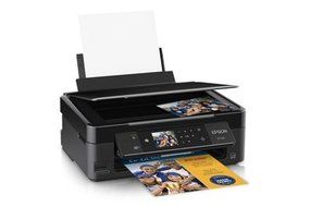 Epson Expression Home XP-424 Wireless Color Photo Printer with Scanner, Copier - Black N5