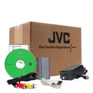 JVC Everio GZ-MS100RU 35x Optical/800x Digital Zoom SDHC Camcorder w/2.7" LCD &amp; Laser Touch Operation (Red) N4