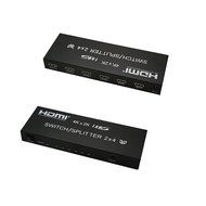 LinkS 1x8 8 Ports HDMI Powered Splitter for Full HD 1080P &amp; 3D Support (One Input To Eight Outputs) N37
