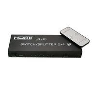 LinkS 1x8 8 Ports HDMI Powered Splitter for Full HD 1080P &amp; 3D Support (One Input To Eight Outputs) N38