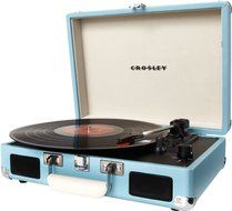 Crosley Cruiser. The Best Modern Portable &amp; Lightweight Turntable Suitcase, Briefcase 3 Speed Gramophone, Vinyl... N18