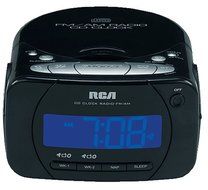 RCA RP5600 SmartSnooze Dual Wake Digital AM/FM CD Clock Radio (Discontinued by Manufacturer)