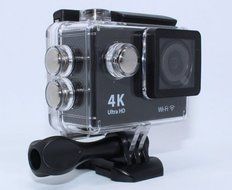 Action Camera Ultra 4K with wifi underwater Waterproof CAM 170 degree View Angle(Black) N2