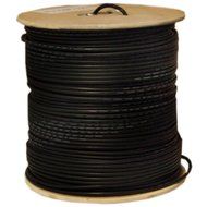 C&amp;E 1000 feet 18AWG Quad Shield CCS RG6 60% Coaxial Cable