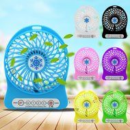 Tangc Mini Super Mute Rechargeable Desktop Fan (Blue) N4