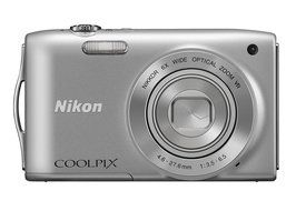 Nikon Coolpix S3300 16 Megapixel Digital Camera - Silver N3