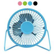 Honeyall&reg; Mini Portable Super Mute Laptop Computer PC USB Cooler Cooling Desktop Fan Table Desktop Fan 6&quot; for... N5