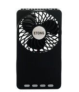 ETONG Hand-held Mini Fan Portable Electric-Powered Cooler 3 Speeds USB Fan Rechargeable Personal fan with 18650... N15