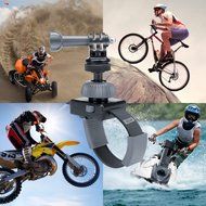Quick Release Zip-Tie Strap Mount w/ 360 Degree Rotating Head for Compact Cameras by USA Gear - Works With Canon... N6