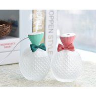 YJY 300mL Crystal Glass Bottle Aromatherapy Essential Oil Diffuser - USB Silent Ultrasonic Waterless Auto Shut-off... N5