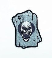 King Ghost Master Skull Ace Card Gambling Winner Playing Card of Dead Casino Las Vegas Logo Lucky Biker Logo Motorcycle... N4
