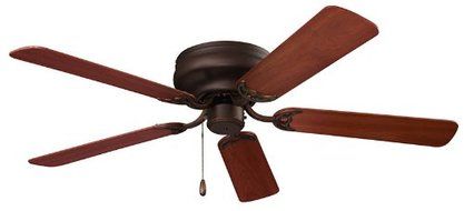 NuTone CFS52RB Energy Star Qualified Dual Blades Ceiling Fan, 52-Inch, Oil Rubbed Bronze