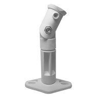 EZ Mounts - 6 White Universal Satellite Speaker Mounts / Brackets for Walls and Ceilings Works with Bose, Denon... N2